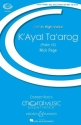 Page, Nick: K'Ayal Ta'arog fr Chor (SSAA), Klavier und Percussion Sing- und Spielpartitur