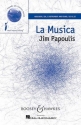 La musica for female chorus, C instrument and piano score