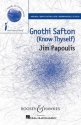 Gnothi Safton fr gem Chor, Boomwhackers und Klavier Partitur