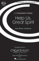 Help us great Spirit for mixed chrosua nd drum score