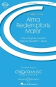 Alma redemptoris mater fr Frauenchor und Klavier (Violoncello ad lib) Partitur