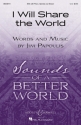 I Will Share the World fr Chor (SSA), Klavier, Djembe und Shaker Chorpartitur