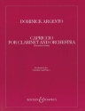 Capriccio fr Klarinette und Orchester Klavierauszug mit Solostimme