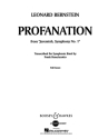 Profanation QMB 573 fr Blasorchester Partitur