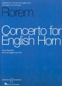 Concerto for English Horn and Orchestra for english horn and piano