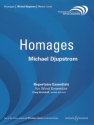 Djupstrom, Michael: Homages fr Blasorchester Partitur und Stimmen