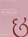 Del Tredici, David: Miz Inez Sez fr Sopran und Klavier
