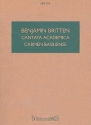 Cantata Academica op. 62 HPS 719 fr Soli (SATB), gemischter Chor und Orchester Studienpartitur