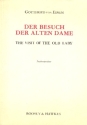 Der Besuch der alten Dame op. 35 HPS 882  Studienpartitur