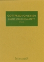 Streichquartett Nr. 1 op. 45 HPS 941 fr Streichquartett Studienpartitur