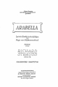 Strauss, Richard, Arabella op. 79  Studienpartitur