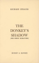 Des Esels Schatten op. posth. AV 300  Textbuch/Libretto