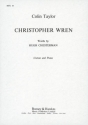 Taylor, Joseph Deems: Christopher Wren MFS 54 fr Chor unisono und Klavier Chorpartitur