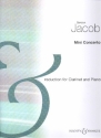 Mini Concerto for Clarinet and String Orchestra for clarinet and piano