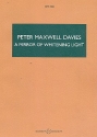 A Mirror of Whitening Light for chamber orchestra study score