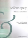 Pictures at an Exhibition for piano and orchestra piano reduction 2 pianos