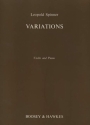 Spinner, Leopold: Variations op. 19 fr Violine und Klavier
