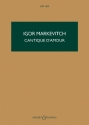 Markevitch, Igor: Cantique d'Amour HPS 1105 fr Orchester Studienpartitur