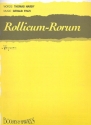 Rollicum-Rorum for low voice and piano