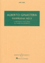 Pampeana Nr.3 op.24 fr Orchester Studienpartitur