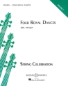 Four Royal Dances fr Streichorchester Partitur und Stimmen