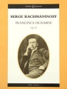 Rachmaninoff, Sergei Wassiljewitsch: Francesca da Rimini op. 25  Partitur