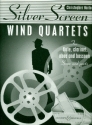 Silver Screen Quartets for Wind fr Flte, Klarinette, Oboe und Fagott Partitur und Stimmen