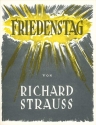 Strauss, Richard, Friedenstag op. 81  Klavierauszug