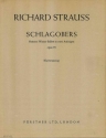 Strauss, Richard: Schlagobers op. 70  Klavierauszug