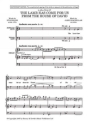The Lamb has come for us from the House of David fr gemischter Chor (SATB) und Orgel Chorpartitur