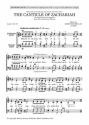 The Canticle of Zachariah for mixed chorus a cappella score
