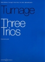 Three Trios fr Klaviertrio Partitur und Stimmen