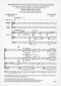 For the Fallen fr gemischter Chor (SAATTBB), Erzhler und Orgel, Trompete ad libitum Orgelauszug