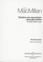 Domine non secundum peccata nostra for mixed chorus and violin score