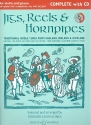 Jigs, Reels & Hornpipes (+CD) for violin and piano (violin 2, easy violin and guitar ad lib)