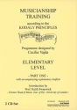 Musicianship Training according to the Kodly principles