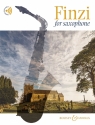 Finzi for Saxophone (+Online Audio) for alto saxophone and piano