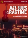 Jazz, Blues and Ragtime (+Online Audio) fr Violine (2 Violinen) und Klavier, Gitarre ad lib