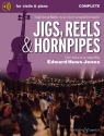 Jigs, Reels & Hornpipes (+Online Audio) for violin and piano (violin 2, easy violin and guitar ad lib)