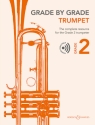 Grade by Grade - Trumpet Grade 2 (+ Online-Audio) for trumpet and piano