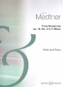 Nocturne in c Minor op.16,3 for violin and piano