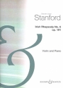 Irish Rhapsody no.6 op.191 for Violin and Orchestra . for violin and piano