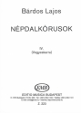 Folksong Choruses (Npdalkrusok) for mixed voices a cappella choral score