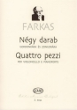 Farkas Ferenc Quattro pezzi  Violoncello and Piano