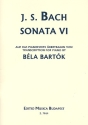 Sonate Nr.6 BWV530 fr Klavier