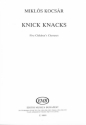 Knick Knacks (Five Children's Choruses) for children's choir a cappella choral score