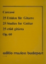 25 Studies for guitar