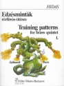 Edzsmintk (Training Patterns) Vol.1 for brass quintett score and parts