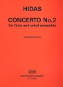 Concerto no.2 for flute and wind ensemble for flute and piano Flute and Piano