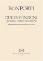 Due invenzioni per viola e cembalo (piano)